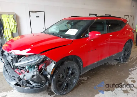 2021 Chevrolet Blazer Rs z USA, uszkodzony, nr VIN 3GNKBKRS5MS543577
